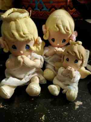 precious moments plush prayer dolls