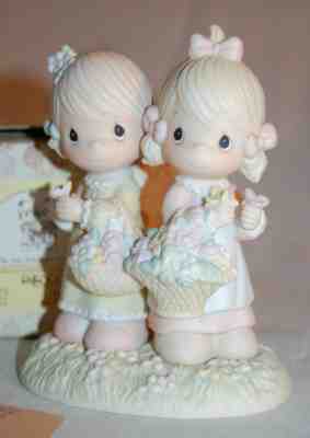 PRECIOUS MOMENTS 100072 "TO MY FOREVER FRIEND" 1985 1ST MARK MIB W/TAGS #