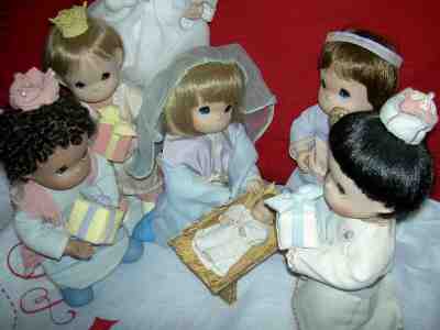 Precious Moments Nativity (complete set of 9) Holy Family 12