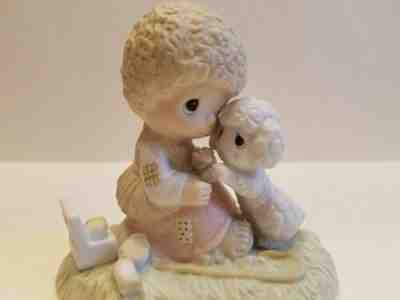 Precious Moments Figurine He Careth For You  Original 21