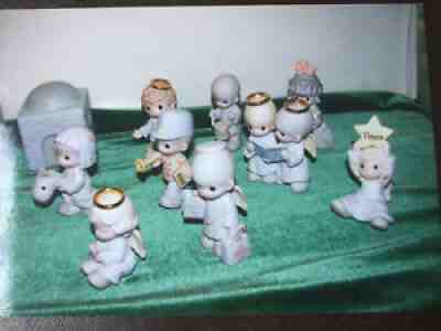 Precious Moments Mini Nativity Retired 45+ Pieces