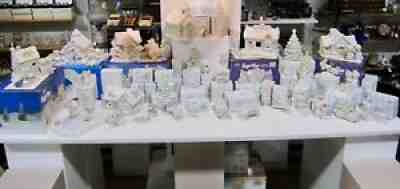 PRECIOUS MOMENTS SUGAR TOWN COMPLETE SET WITH OVER 70 PIECES. Most Boxes