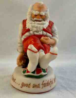 SIMPICH CAROLERS FAMILY SANTA IV WELL DONE GOOD FAITHFUL SERVANT CHARACTER DOLLS