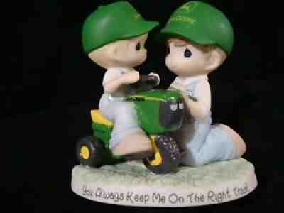 Precious Moments JOHN DEERE outlet RIDING TOWARD GREENER PASTURES 930014