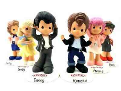 Precious Moments Grease Lot Collection Kenickie Danny Sandy Marty Frenchy Rizzo