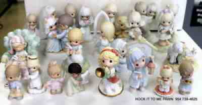 21 Precious Moments + Jonathan & David Figurine Collection Lot 1978-2012