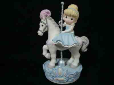 Precious Moments Disney Cinderella Carousel Horse-Love Always Comes Around-W/BOX