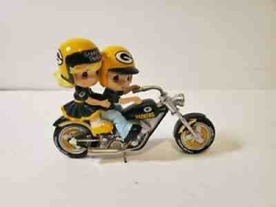 Precious Moments Gearing Up For A Season Green Bay Packers Motorcycle Figurine