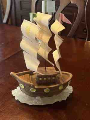 Precious Moments Faithful Journey Sailboat Hawthorne Village A1465 Rare