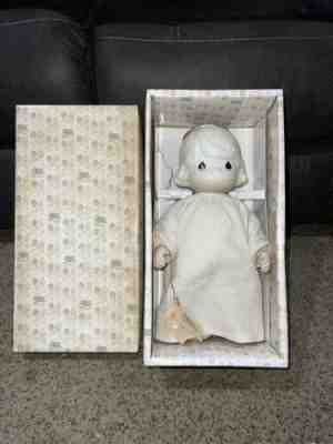Precious Moments Bethany Guardian Porcelain Angel Doll Enesco 12432 W/ Box