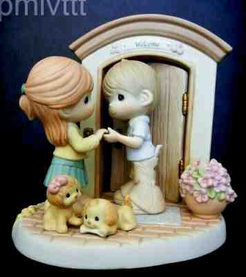 Precious Moments Limited 5000 Hands Build A House-Welcome Home/Wedding Gift NEW