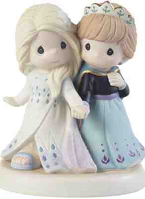 Disney Precious Moments Frozen Sisters Figure