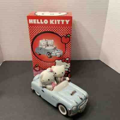 Hello Kitty & Dear Daniel Precious Moments Wedding Bride& Groom In Car Very RARE