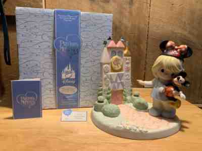 RARE SIGNED Precious Moments Disney Small World 