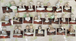 Precious Moments 22 Piece Lot Of Figurines Huge Lot Mint Free Shipping Act Fast