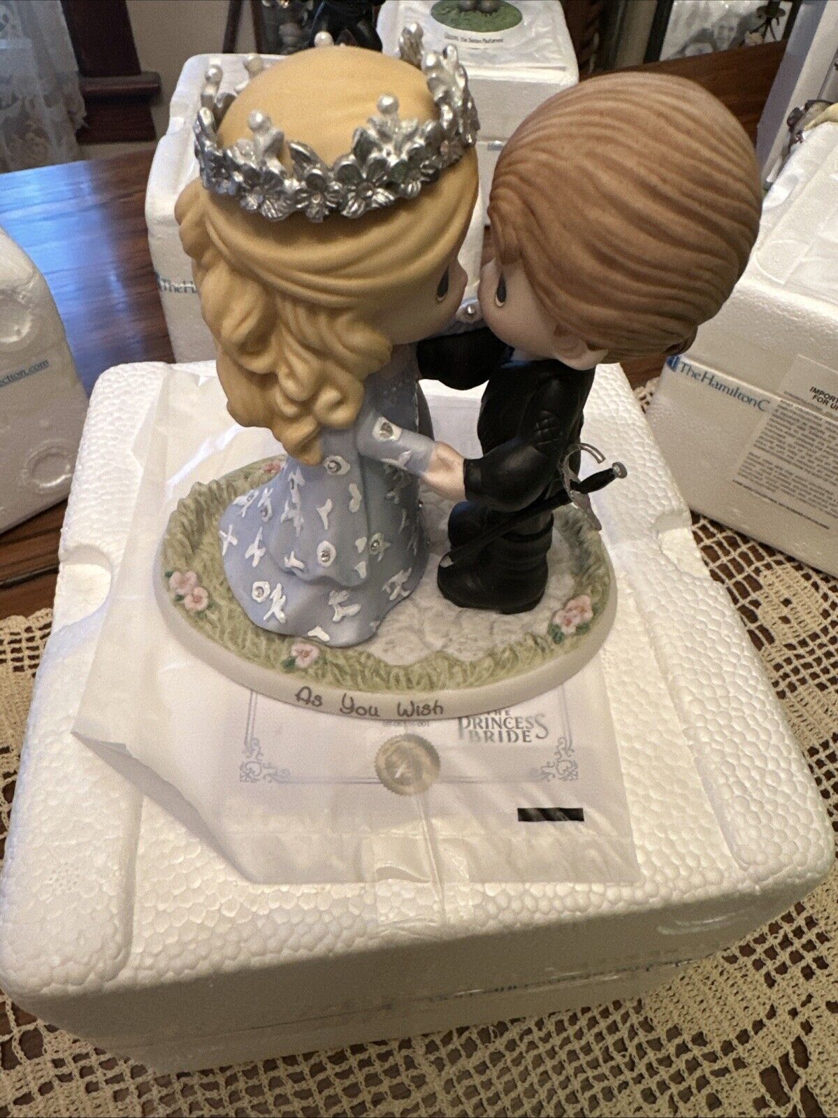 The Princess Bride Precious Moments Collection As You Wish A0305 COA
