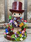 Willy Wonka Chocolate Factory Repurposed  Altered Precious Moments OOAK