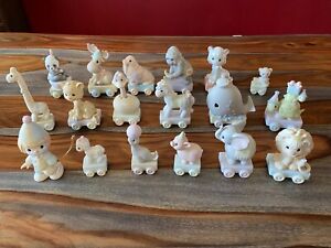 Precious Moments Birthday Train Set Of 18 Pieces Including Clown