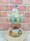 1991 Enesco Precious Moments Musical Box Bless Those Who Serve Their Country