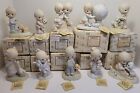 Precious Moments - Lot of 10 from Original 21 ,boxes&tags, listed in Description