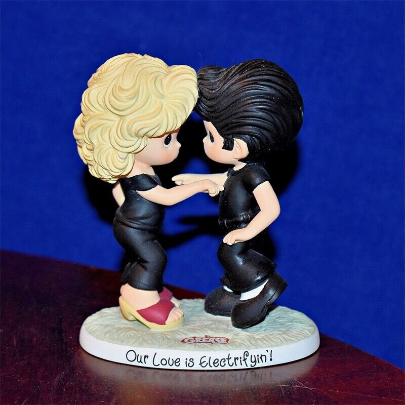 Precious Moments GREASE OUR LOVE IS ELECTRIFYIN SANDY And DANNY precious-moments-grease-our-love-is-electrifyin-sandy-and-danny