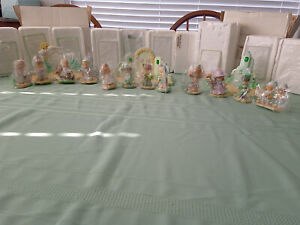 Enesco: Precious Moments Wizard of Oz Set 12 pcs with 3 Displays, Rare.