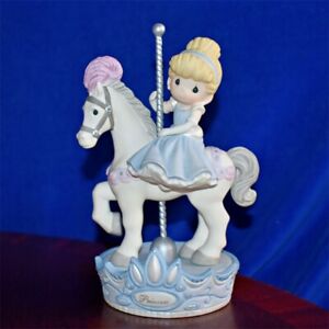 Precious Moments DISNEY CINDERELLA CAROUSEL - LOVE ALWAYS COMES AROUND HUGE RARE