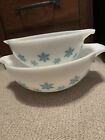 Pyrex Rigopal Snowflake Cinderella Bowls Rare