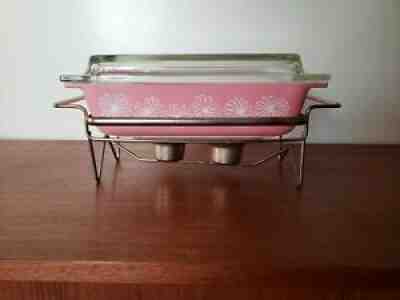 Vintage Pyrex Collectibles : Pink Daisy Cradle Value Guide - Price List ...