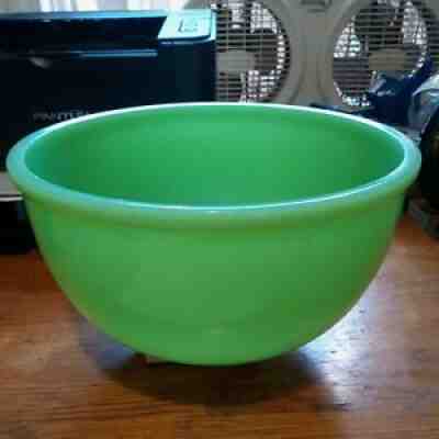 Vintage MCKEE Jadeite DOME PYREX Large 9" Mixing Nesting Bowl
