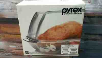 Vintage Pyrex Professional four in one high dome oven cooker Crown Corning NEW