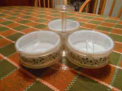 Pyrex Gemco on sale Spring Blossom Server Set