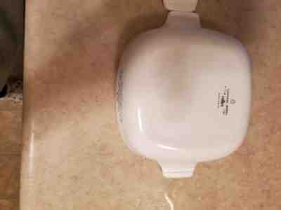 Rare Vintage Blue Corn Flower Corning Ware 3 piece set including lids.