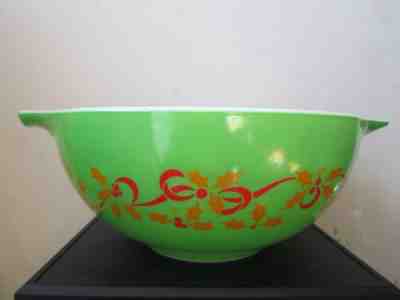 RARE Signed Vintage 443 PYREX Merry Christmas Happy New Year TEST DESIGN bowl