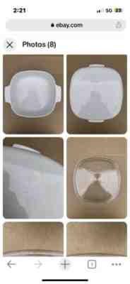 Rare Corning Ware Spice of Life 2 Liter A-2-B La Marjolaine Embossed w Pyrex Lid