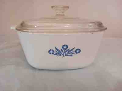 VINTAGE CORNING WARE WITH LID PYREX Rare Piece