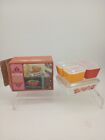Set 4 Pyrex FRIENDSHIP Refrigerator Storage Set 501 502 503 VINTAGE UNUSED w BOX