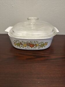 RARE!!! Vintage Corning Ware Pyrex 1970’s 2-qt La Marjolaine Casserole-See Stamp