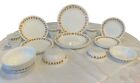 Vintage Corelle Corning Pyrex Butterfly Gold 30 Piece Dinnerware Set