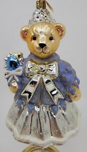 Christopher Radko Muffy Snowflake Ornament Winter Ice Queen 2002