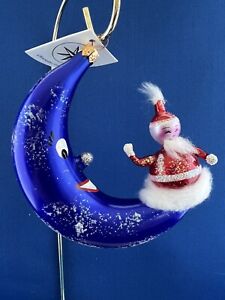 Christopher Radko Old Fashioned Santa Kris Kringle Christmas Ornament popular 4.5