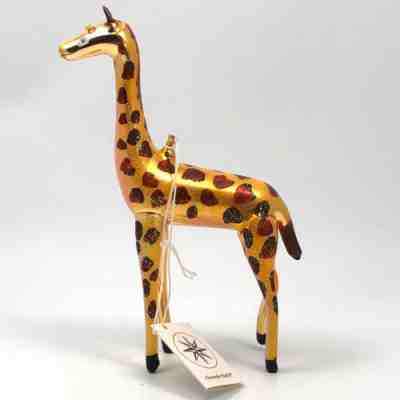Christopher Radko Gerard Giraffe Christmas Tree Holiday Ornament 93-252-0