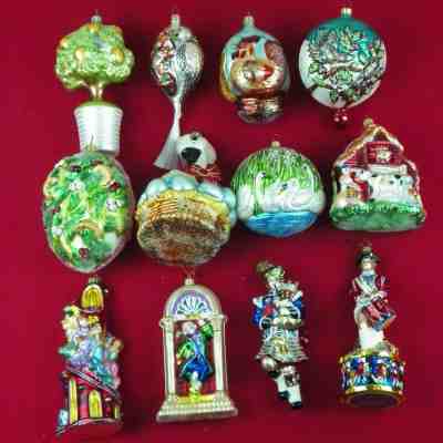 12 days of christmas christopher radko ornaments