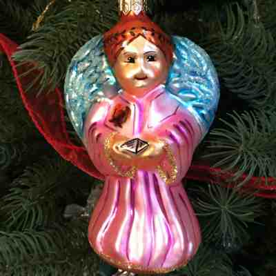 Christopher Radko Ornament Shining fashion Hope Wishful Wings 2008 IN BOX