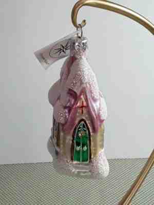 Adorable Radko MIDNIGHT MASS glass ornament 4.5