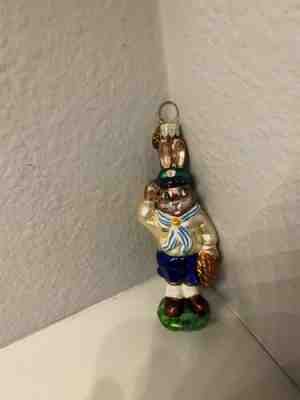 Christopher Radko Bunny Boy Ornament