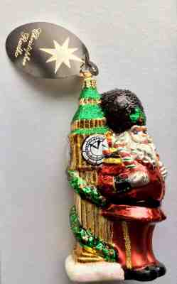 Radko Christmas Ornament 1014568 London Calling Ornament Retired original tag