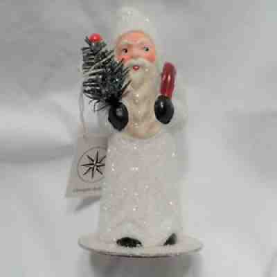 Vintage Ino Schaller Papier Mache Santa 7