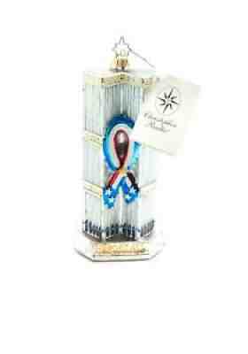 *NEW* Christopher Radko ‘Heroes deals All’ Ornament, WTC 9/11