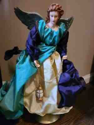 Christopher Radko Neopolitan Angel-1999 retired excellent cond. w/tag & stand